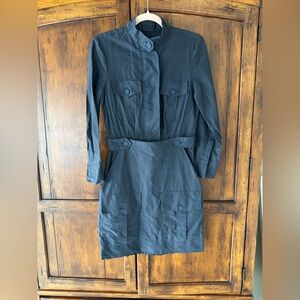 Stella McCartney Dark Blue Military Mini Dress